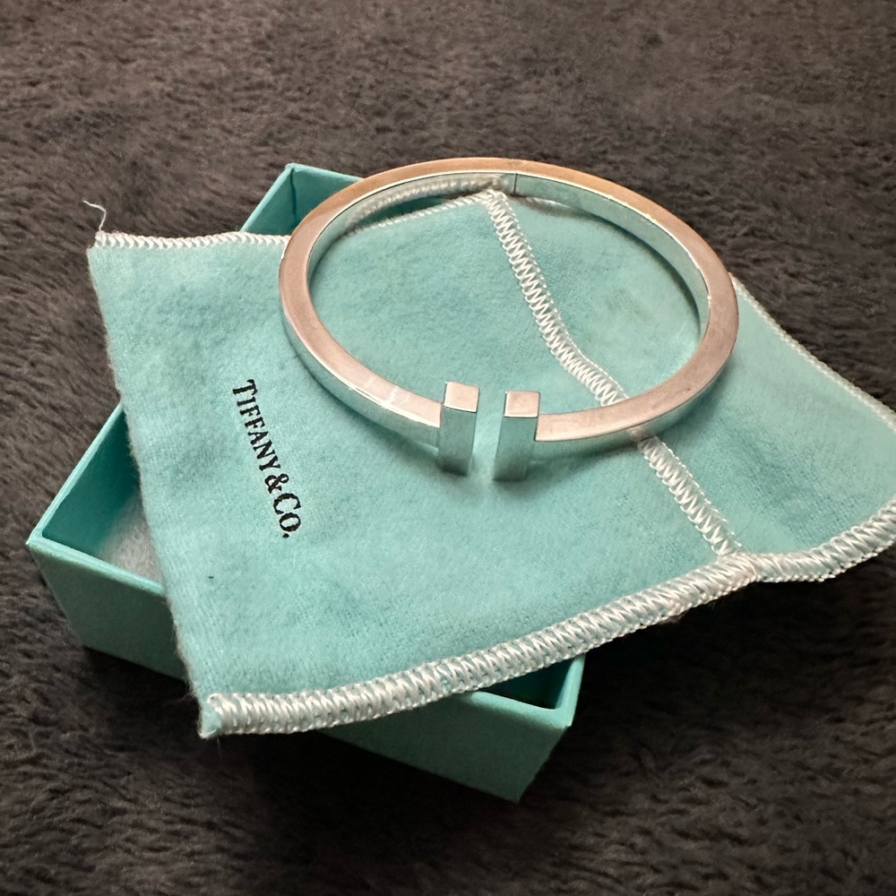 Tiffany T Square Bracelet in Sterling Silver